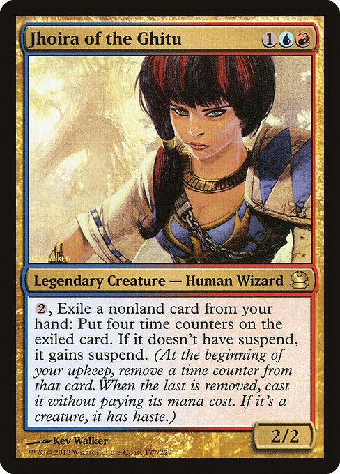 Modern Masters - 177 - Jhoira of the Ghitu - Rare - UR - Non-foil