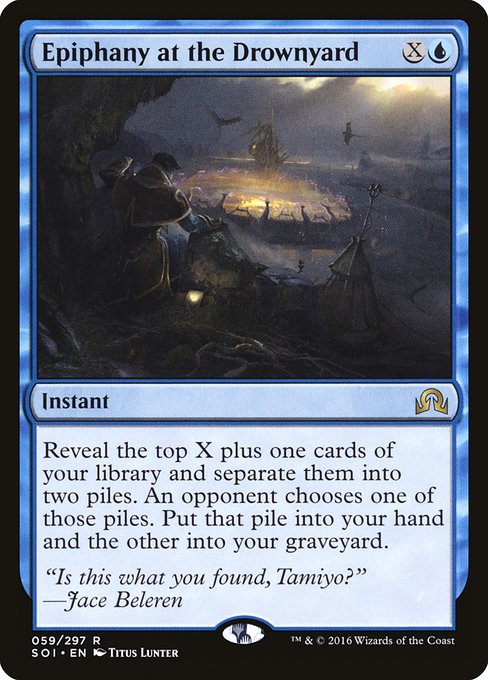 Shadows over Innistrad - 59 - Epiphany at the Drownyard - Rare - U - Non-foil