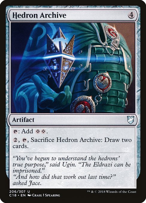 Commander 2018 - 206 - Hedron Archive - Uncommon - C - Non-foil