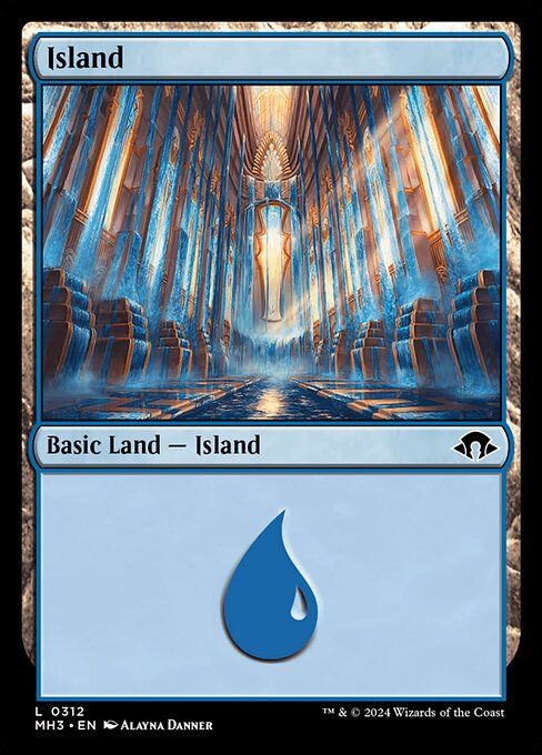 Modern Horizons 3 - 312 - Island - Common - C - Non-foil