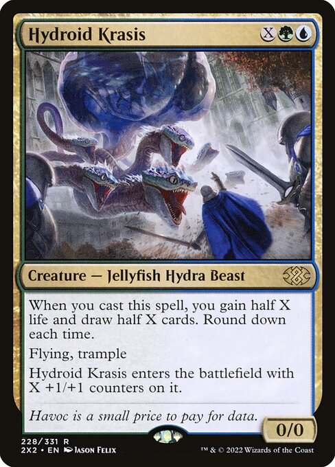 Double Masters 2022 - 228 - Hydroid Krasis - Rare - UG - Foil