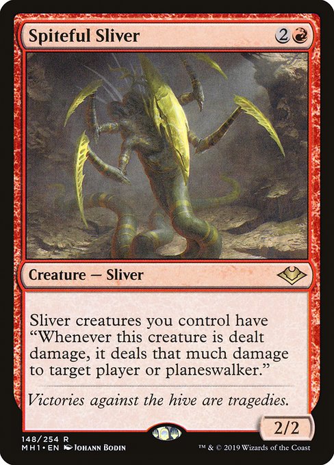 Modern Horizons - 148 - Spiteful Sliver - Rare - R - Non-foil