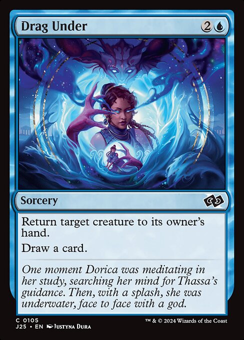 Foundations Jumpstart - 105 - Drag Under - Common - U - Non-foil