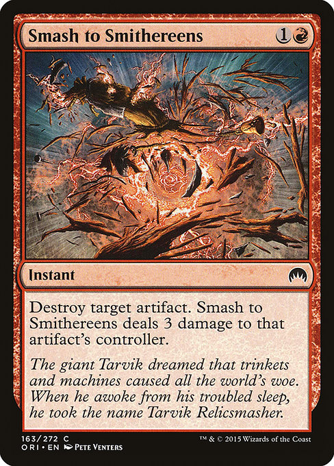 Magic Origins - 163 - Smash to Smithereens - Common - R - Non-foil