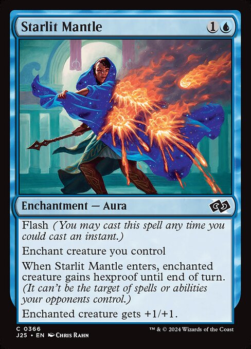 Foundations Jumpstart - 366 - Starlit Mantle - Common - U - Non-foil