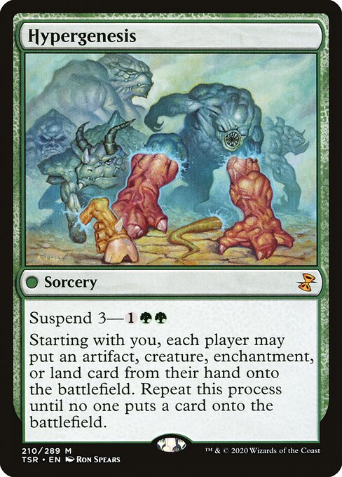 Time Spiral Remastered - 210 - Hypergenesis - Mythic - G - Non-foil