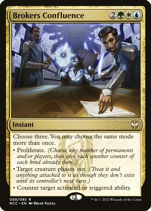 New Capenna Commander - 68 - Brokers Confluence - Rare - Multi - Non-foil