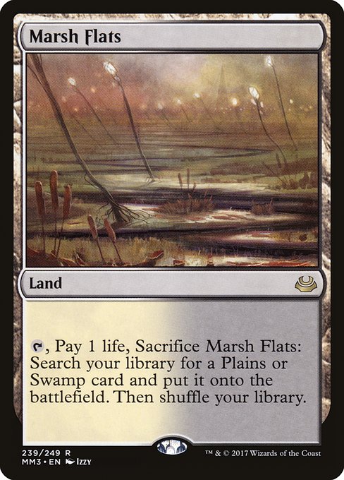 Modern Masters 2017 - 239 - Marsh Flats - Rare - C - Non-foil