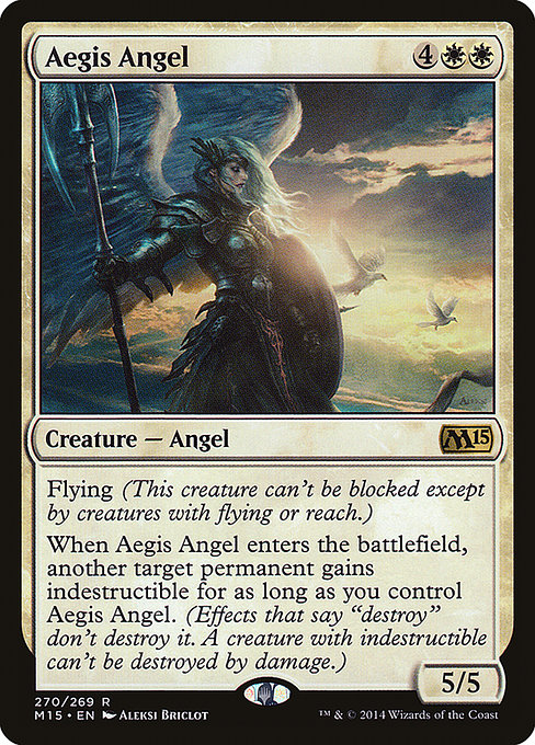 Magic 2015 - 270 - Aegis Angel - Rare - W - Non-foil