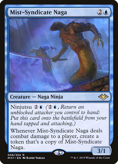 Modern Horizons - 58 - Mist-Syndicate Naga - Rare - U - Non-foil