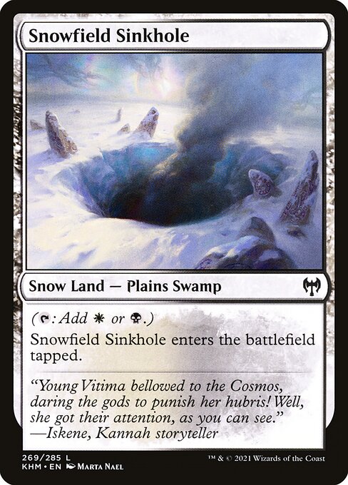 Kaldheim - 269 - Snowfield Sinkhole - Common - C - Non-foil