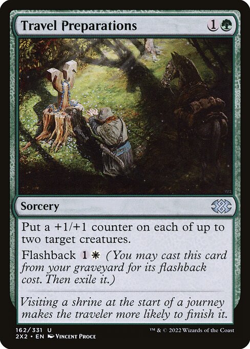 Double Masters 2022 - 162 - Travel Preparations - Uncommon - G - Non-foil