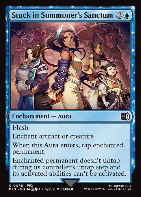 Final Fantasy - 76 - Stuck in Summoner's Sanctum - Common - U - Foil