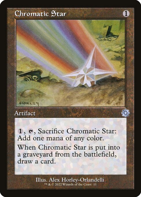 The Brothers' War Retro Artifacts - 11 - Chromatic Star - Uncommon - C - Non-foil