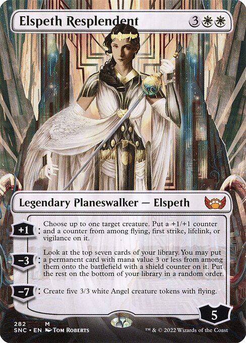 Streets of New Capenna - 282 - Elspeth Resplendent - Mythic - W - Non-foil