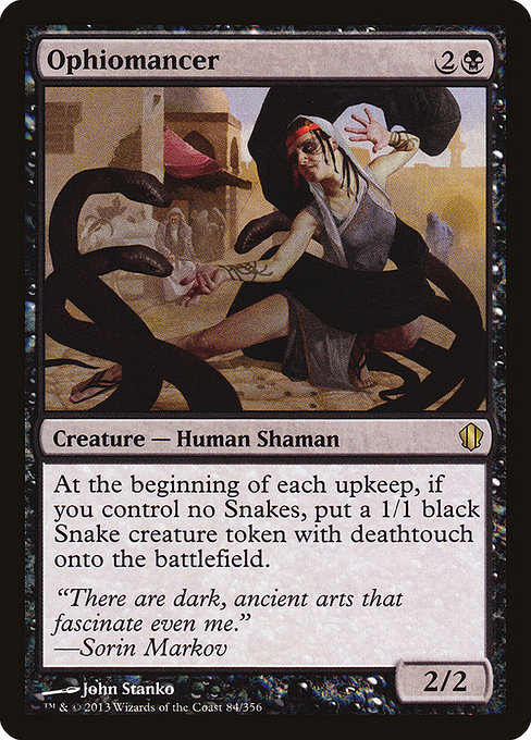 Commander 2013 - 84 - Ophiomancer - Rare - B - Non-foil