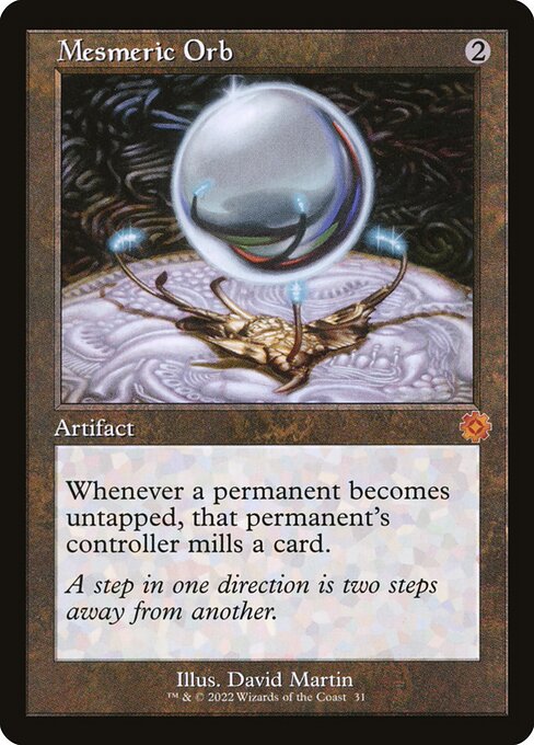 The Brothers' War Retro Artifacts - 31 - Mesmeric Orb - Mythic - C - Non-foil