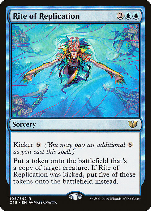 Commander 2015 - 105 - Rite of Replication - Rare - U - Non-foil
