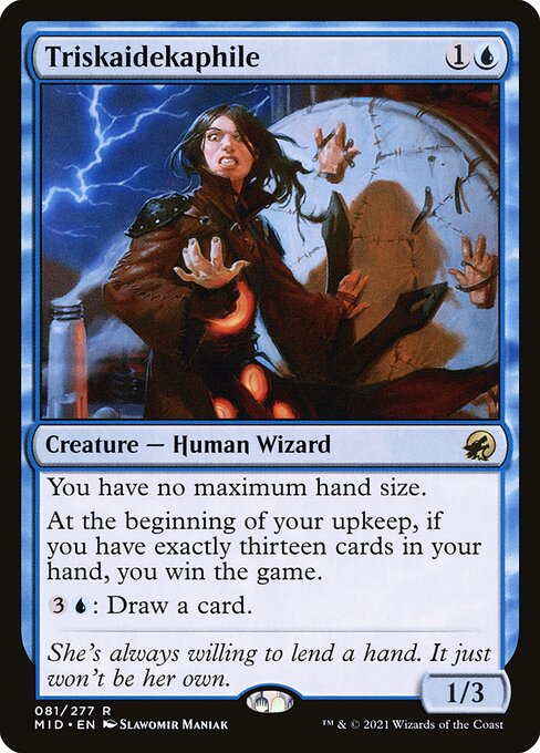 Innistrad: Midnight Hunt - 81 - Triskaidekaphile - Rare - U - Foil
