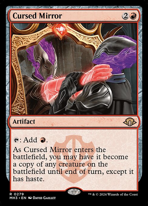 Modern Horizons 3 - 279 - Cursed Mirror - Rare - R - Non-foil