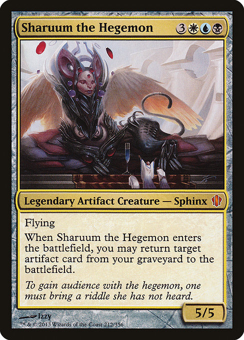 Commander 2013 - 212 - Sharuum the Hegemon - Mythic - Multi - Non-foil