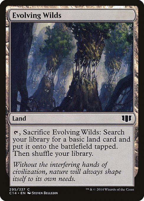 Commander 2014 - 295 - Evolving Wilds - Common - C - Non-foil