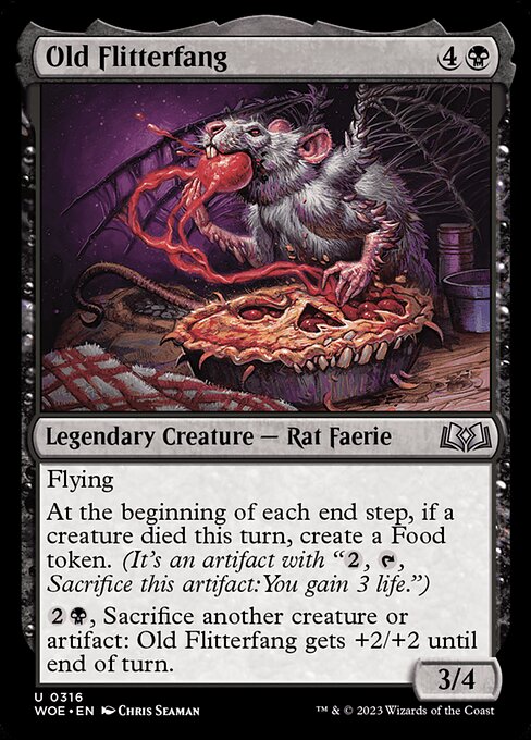 Wilds of Eldraine - 316 - Old Flitterfang - Uncommon - B - Non-foil