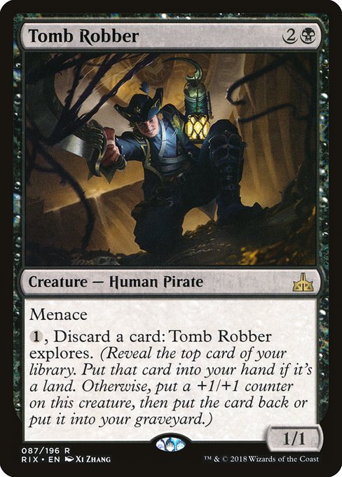 Rivals of Ixalan - 87 - Tomb Robber - Rare - B - Non-foil