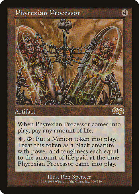 Urza's Saga - 306 - Phyrexian Processor - Rare - C - Non-foil