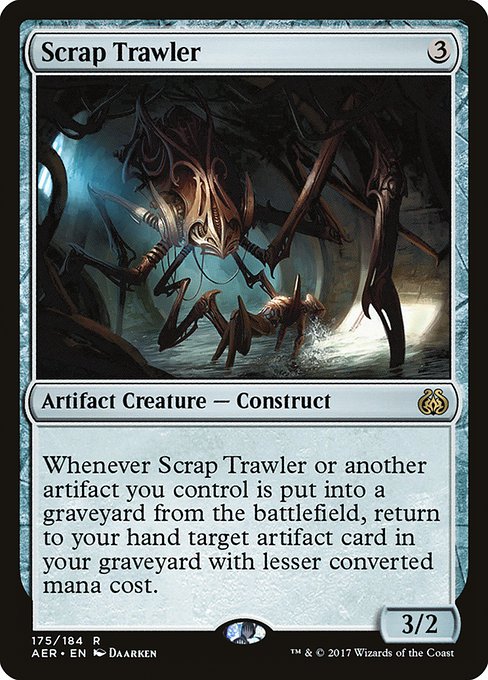 Aether Revolt - 175 - Scrap Trawler - Rare - C - Foil