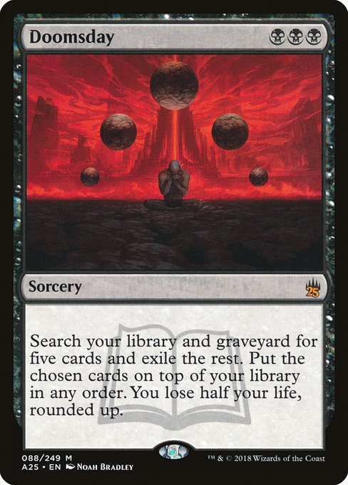 Masters 25 - 88 - Doomsday - Mythic - B - Non-foil