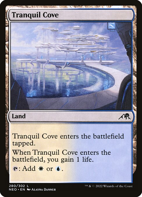 Kamigawa: Neon Dynasty - 280 - Tranquil Cove - Common - C - Non-foil