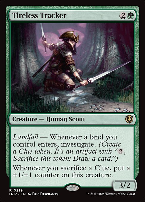 Innistrad Remastered - 219 - Tireless Tracker - Rare - G - Non-foil