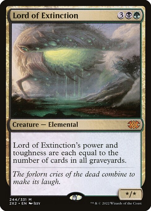 Double Masters 2022 - 244 - Lord of Extinction - Mythic - BG - Non-foil