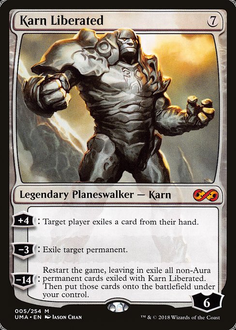 Ultimate Masters - 5 - Karn Liberated - Mythic - C - Non-foil