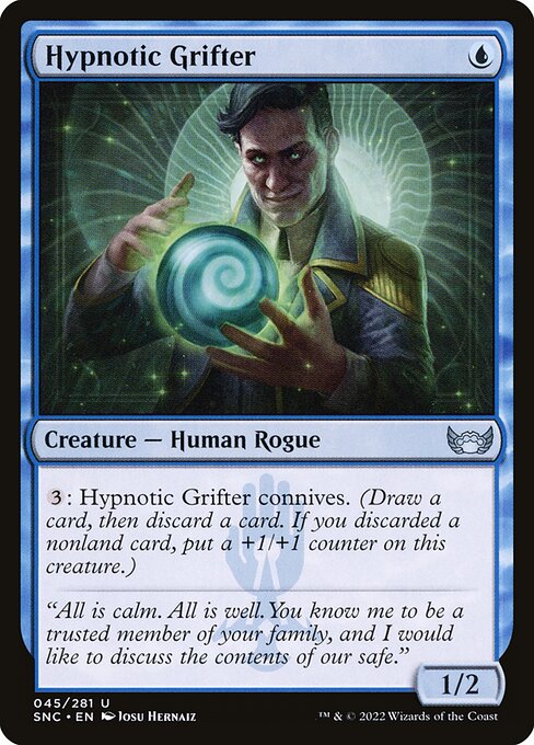 Streets of New Capenna - 45 - Hypnotic Grifter - Uncommon - U - Non-foil