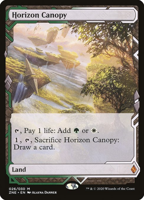 Zendikar Rising Expeditions - 26 - Horizon Canopy - Mythic - C - Non-foil
