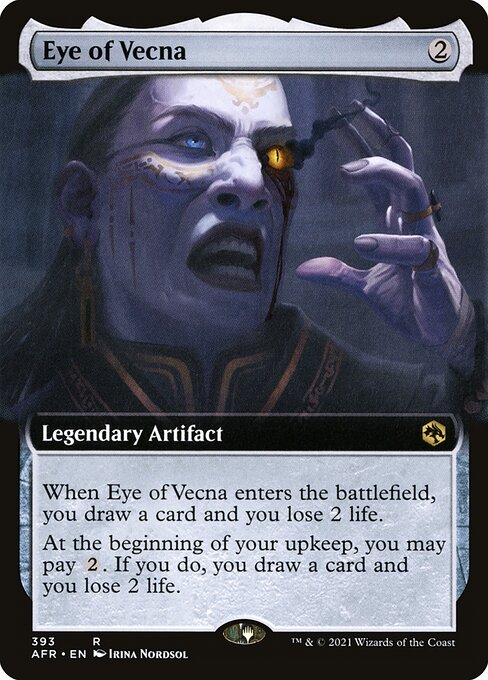 Adventures in the Forgotten Realms - 393 - Eye of Vecna - Rare - C - Non-foil