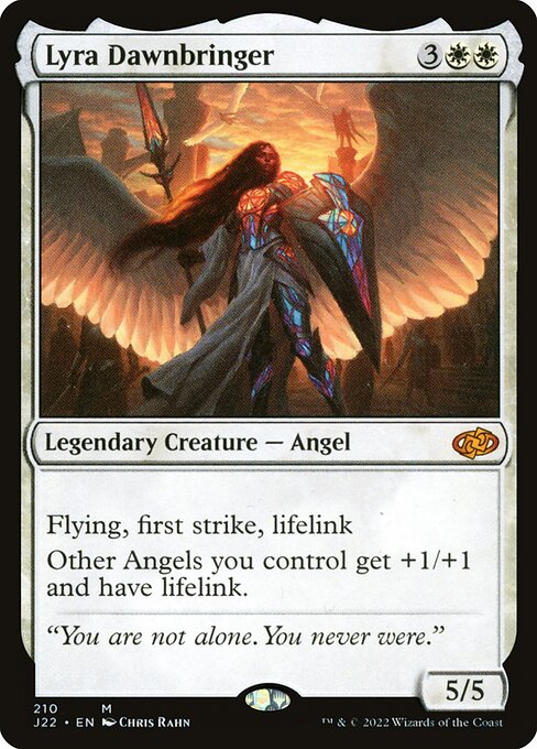 Jumpstart 2022 - 210 - Lyra Dawnbringer - Mythic - W - Non-foil
