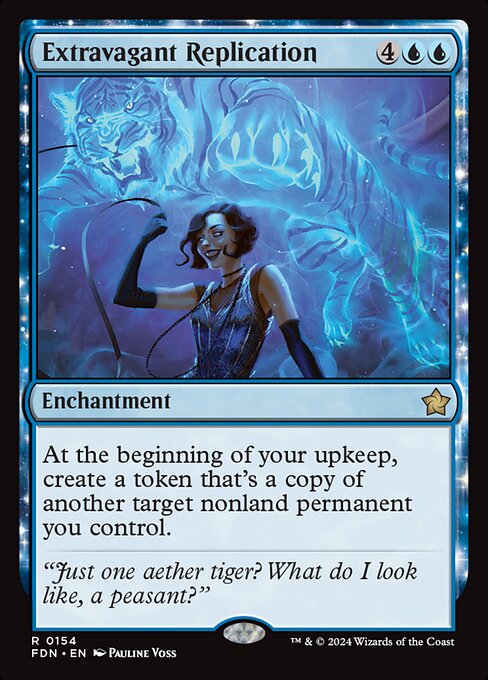 Foundations - 154 - Extravagant Replication - Rare - U - Non-foil