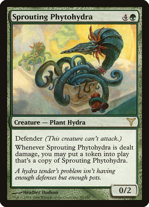 Dissension - 95 - Sprouting Phytohydra - Rare - G - Non-foil
