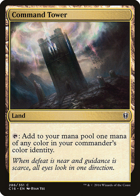 Commander 2016 - 286 - Command Tower - Common - C - Non-foil