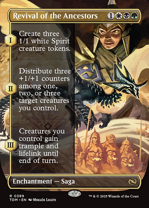 Tarkir: Dragonstorm - 389 - Revival of the Ancestors - Rare - Multi - Non-foil