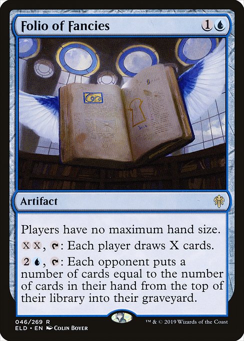 Throne of Eldraine - 46 - Folio of Fancies - Rare - U - Non-foil