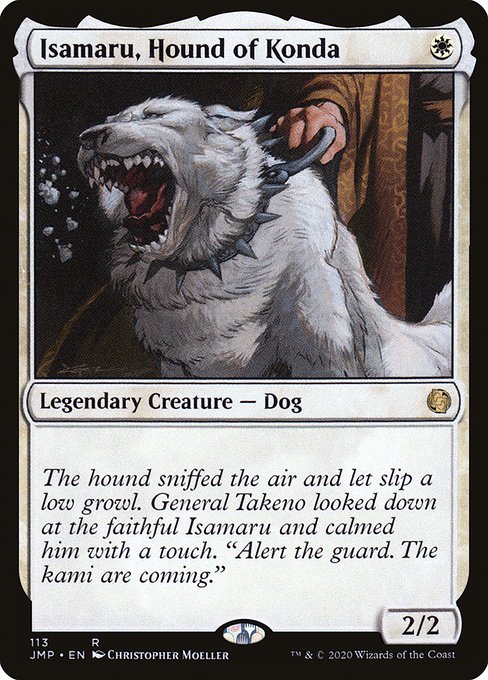 Jumpstart - 113 - Isamaru, Hound of Konda - Rare - W - Non-foil