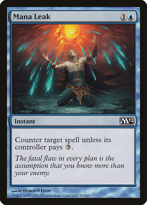 Magic 2012 - 63 - Mana Leak - Common - U - Non-foil