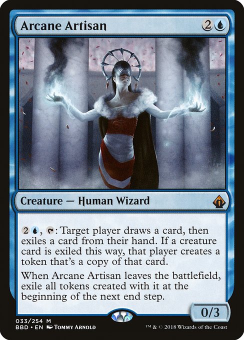 Battlebond - 33 - Arcane Artisan - Mythic - U - Non-foil