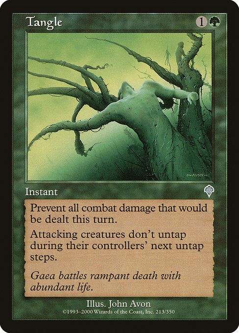 Invasion - 213 - Tangle - Uncommon - G - Non-foil