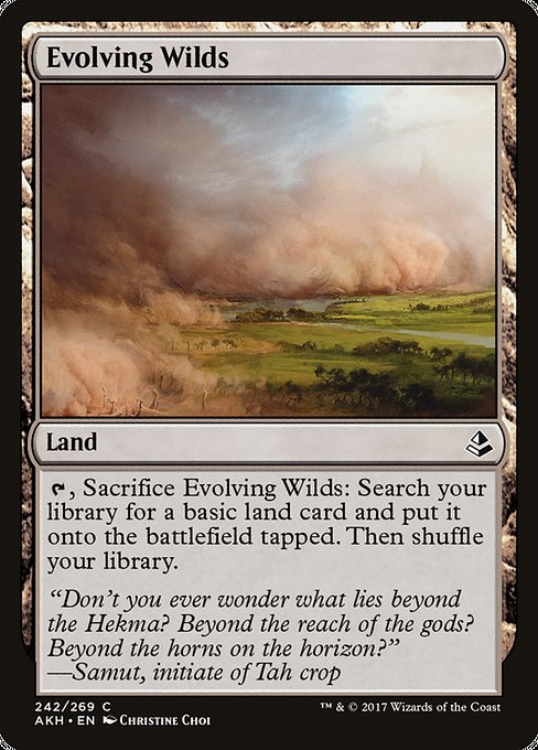 Amonkhet - 242 - Evolving Wilds - Common - C - Non-foil
