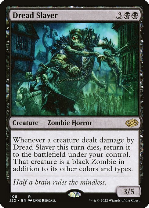 Jumpstart 2022 - 405 - Dread Slaver - Rare - B - Non-foil